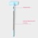 Oklotka with nozzle velor Dolyana, steel telescopic handle, silicone, 19 × 7 × 68 (112) cm, MIX color