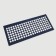 Iplikator - rug, base of spanbond, 140 modules, 28 × 64 cm, dark blue/white color