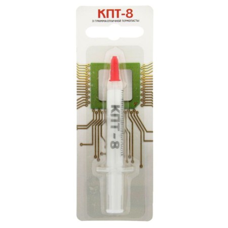 Thermal paste "KPT-8", 3 g, syringe, mix-1