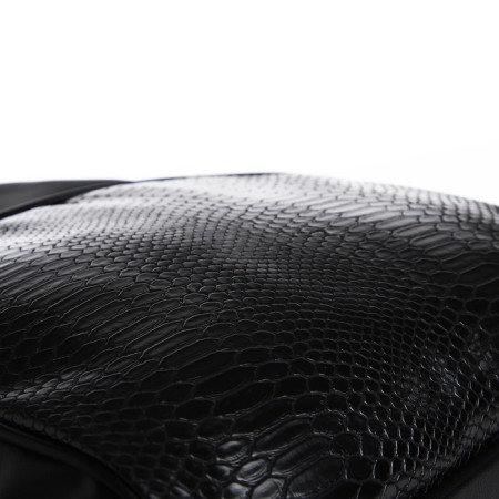 Women's backpack city, Textura, black color-5