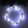 Garland "thread" 2 m dew, IP20, silver thread, 20 LED, white glow, USB