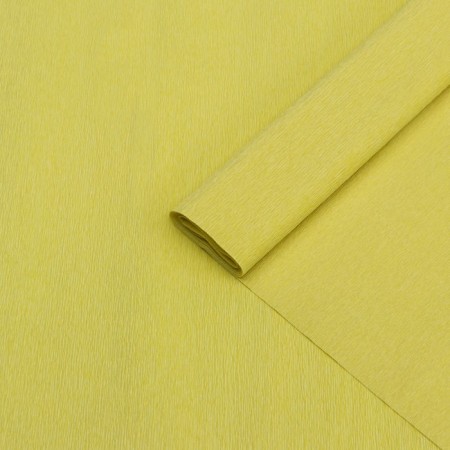 Corrugated paper 371 lemon, 90g, 50 cm x 1, 5 m