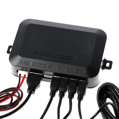 Parking system, 4 sensors, LED screen, 12 V, gray sensor-3