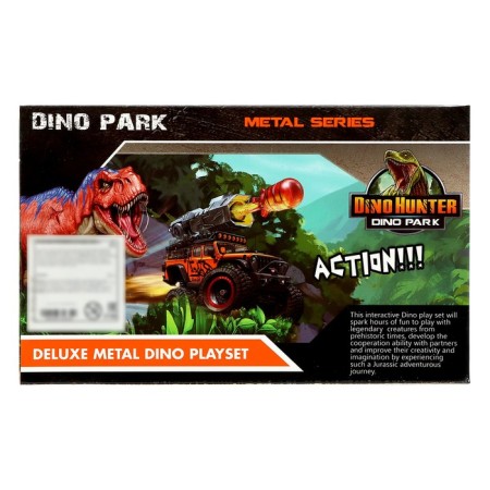 Metal helicopter "Dino Park", with dinosaurs, mix-11