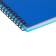 Notebook A5 80 sheets in a cage on a spiral Erichkrause Mirage, with a plastic cover blue,