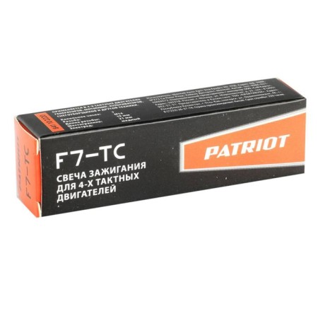 Candles Patriot F7TC, for 4T, hexagon 21 mm, M14x1.25, Gardel-2