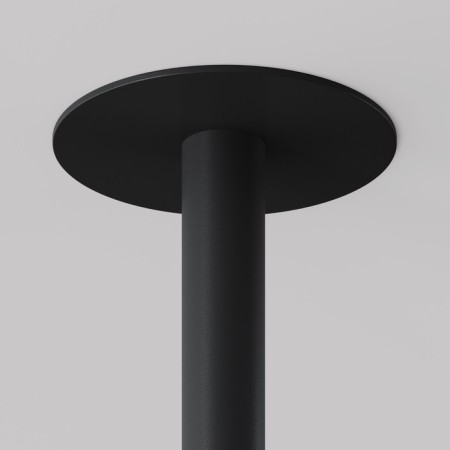 Suspended Technical P141RS-L125-6W3K-BBS, LED, 6 W, 30x30x651 mm, 270 lm, 3000K, black, brass-8