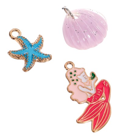 Set for creativity "Create jewelry: Mermaid"-11