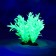 The plant is artificial aquarium, luminous, 10 cm, green