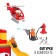 Designer "Fire Station", 90 parts