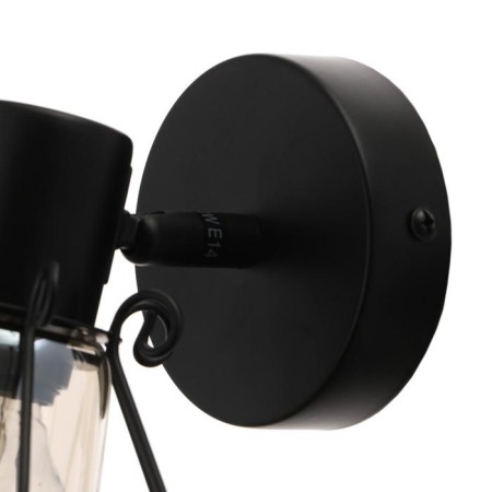 Bra Spot 35018/1 1x40W E14, Black, 9x17x16 cm-5
