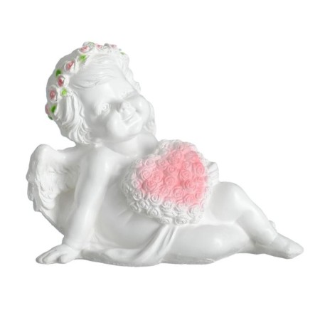 Figure "Angel with a sedentary heart" 12x11cm-7
