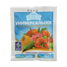 Mineral universal fertilizer for garden cultures, Ivanovo, 50 g