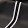 Elastic woven soft 40mm*5 ± 1 -yard wide strip white/black au
