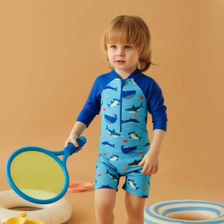 Bathing suit Children's baby Me "Pisces" growth 92-98 cm-3