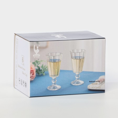 Set of glass glasses, 25 ml, d = 4 cm, h = 8 cm-4