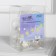 Garland “thread” 3 m with nozzles “ball bulbs”, ip20, transparent thread, 80 LED, glow warm white, 8 modes, 220 V