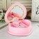Musical Mechanical Casket "Princess Heart" 19x16.5x6 cm