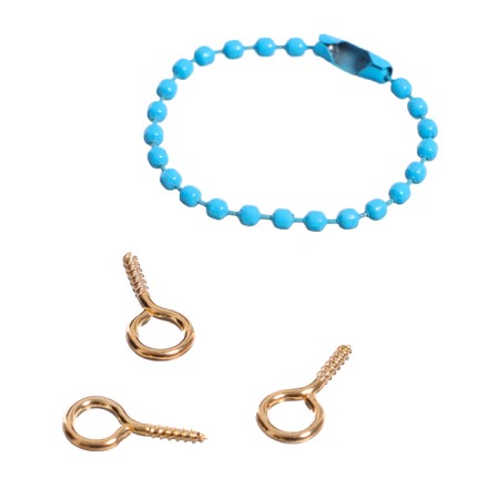 Set for experiments "Magic plastic: mermaid", create a keychain-6