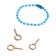 Set for experiments "Magic plastic: mermaid", create a keychain