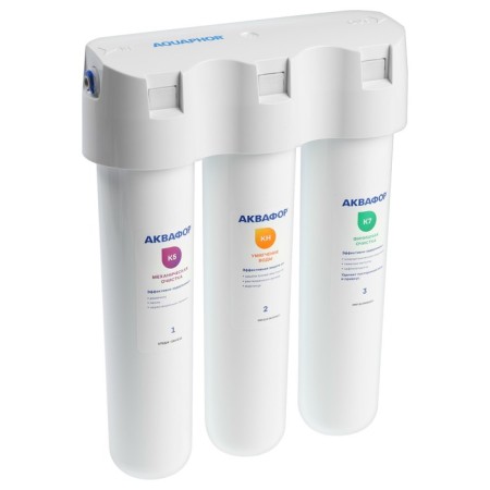 Water cleaner "Aquaphor" Crystal A, for hard water, 3-step-1
