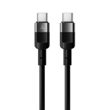 AcCESSTYLEL cable CC50-T100, Type-C-Type-C, 5A, 1M, Fast charging, black