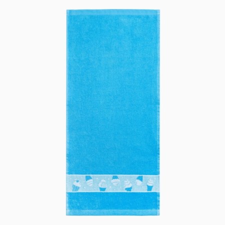 A towel 30x60 cm, ice cream, blue mix, 340 g/m, maistra, cotton-1