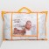 Adele pillow, 38x58 cm, color mix, swan fluff, tick