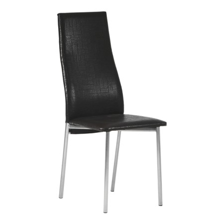 Silver/chocolate reptile chair