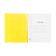 Notebook 24l yellow, layer of the region, with alphabet, block offset