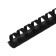 Plastic binding springs, d = 19mm, 100 pieces, sew 121-150 sheets, black, Brauberg 530924