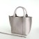 Bag Women's Tout with zipper, gray color