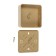 Single box for the cable channel Ural Pak, 75x75x28, IP40, Light Wood, KR-513130075