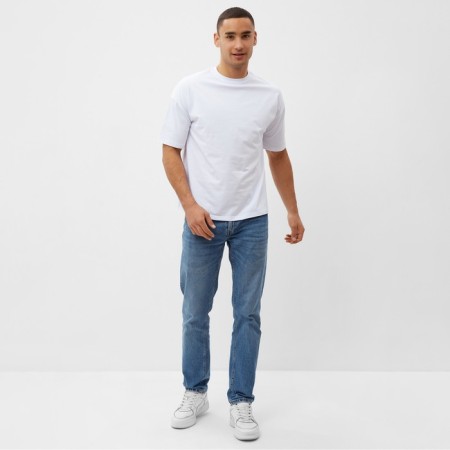 Menku Menku T -shirt: Exclusive Print, white color, size 54-1