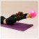 Yoga ball, 25 cm, 100 g, pink color