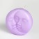 Figure candle "Sun and Moon", 6x2.5 cm, lavender