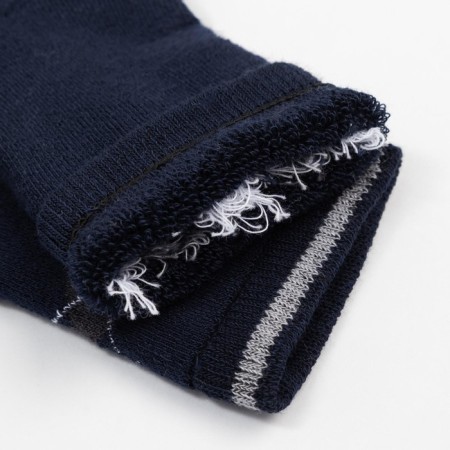 Noski children's terry, dark blue color, size 16-18-3