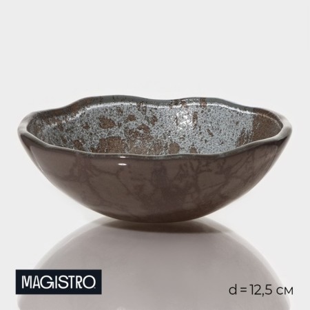 Magistro bowl “marble”, d = 12.5 cm, graphite color