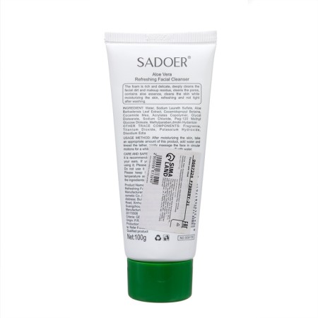 Face peeling with aloe vera extract, 100 g-1