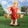 Garden figure "Girl with a rocker" Color 27x21x47cm mix