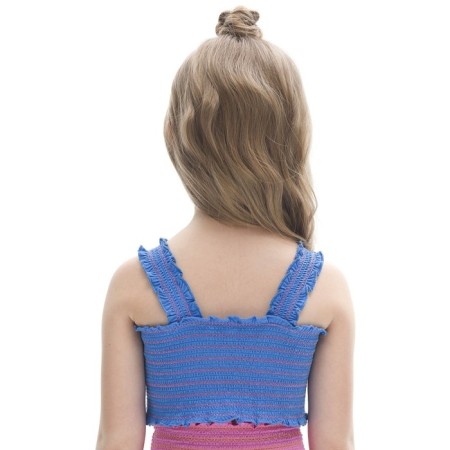 TOP for girls, height 110 cm, jeans color-3