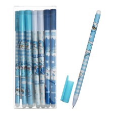 Gel handle washed ink, blue rod, 0.5 mm, shark hull mix