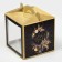 Confectionery box with a window, a chest, "New Year's chic" 20 x 20 x 20 cm, New Year