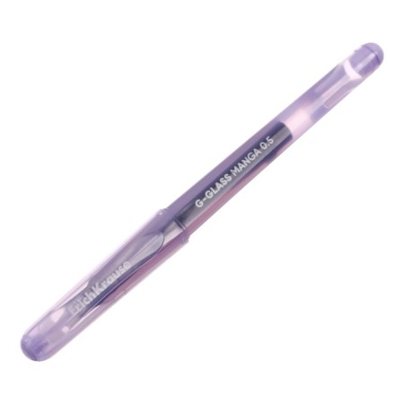 Gel pen Erichkrause "G-Glass Stick Manga" Black, needle node 0.5 mm, enlarged ink supply, mix-2
