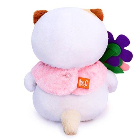 Soft toy "Lee Baby with flowers made of felt", 20 cm-2