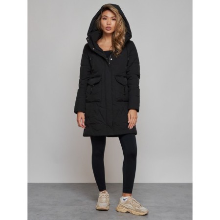 Winter jacket, size 42, black color-5