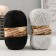 Yarn "NOSTOCE PRODUCATION" 100% polypropylene 200 ± 20m/50g set 2pcs (harsh, black)