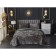 A set with a blanket "Fernand", size 240x260 cm, 50x70 cm - 2 pcs, color Stone