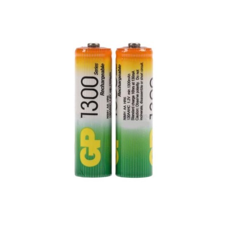 Battery GP, NI-MH, AA, HR6-2BL, 1.2V, 1300 mAh, blister, 2 pcs.-1