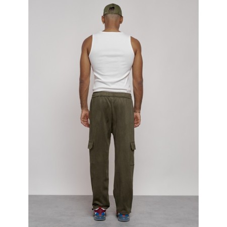 Sports pants, size 52, khaki color-5
